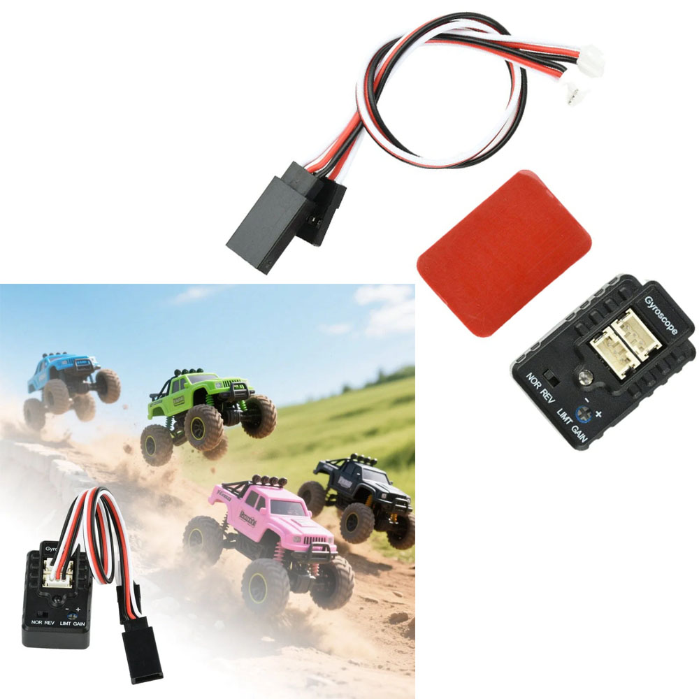 Gyroscope Rc Module - โมดูลกันสั่นไจโรสโคป 2 แกน สำหรับรถบังคับวิทยุ รถดริฟท์ รถทัวร์