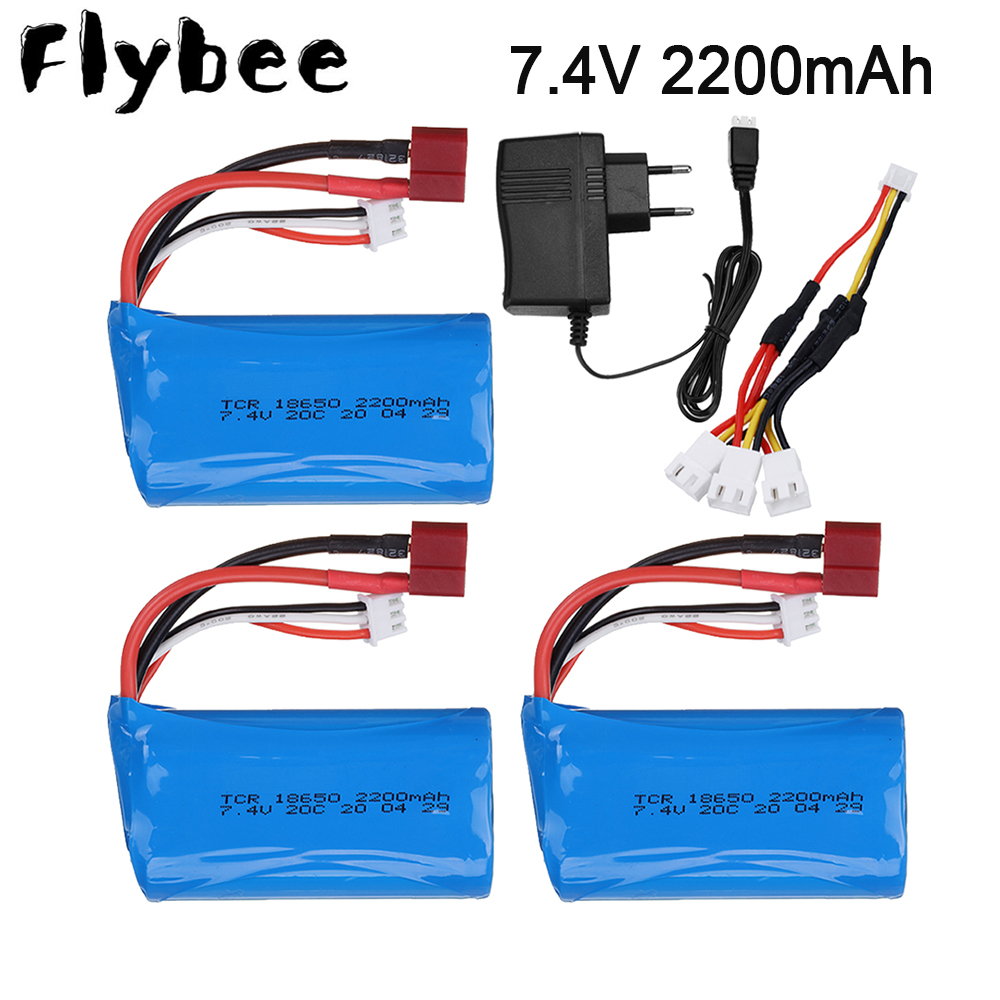Rc Hobby Helicopter - แบตเตอรี่ Lipo 18650 mAh 7.4 V