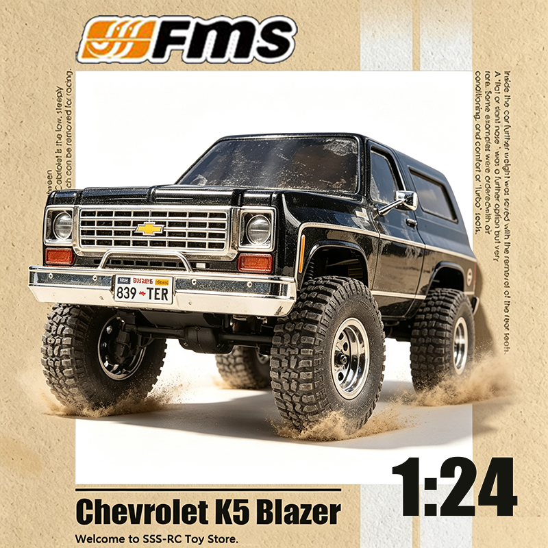 Rc Hobby Off Road - รถบังคับวิทยุ FMS Rc Crawler ขนาด 1:24