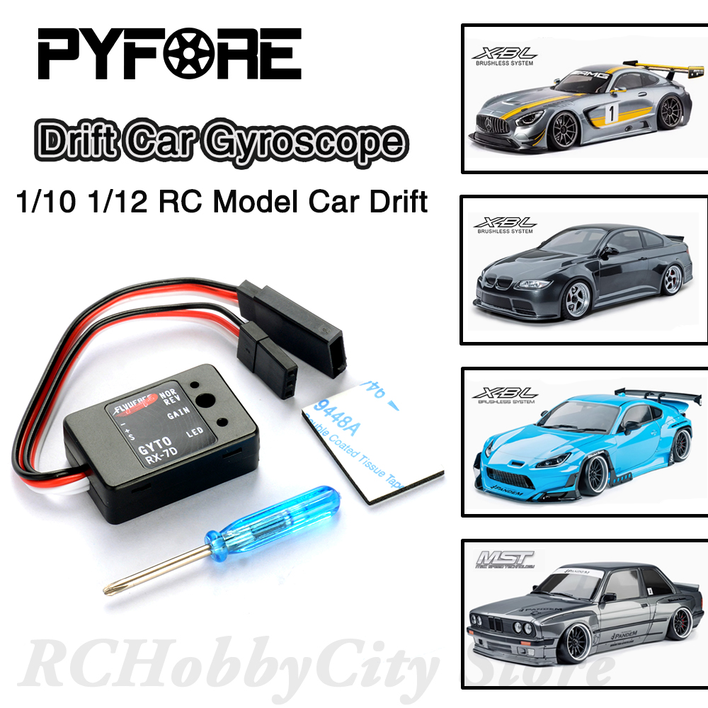 Gyroscope Rc Module - PYFORE Gyroscope Gyro สําหรับ 1/10 1/12