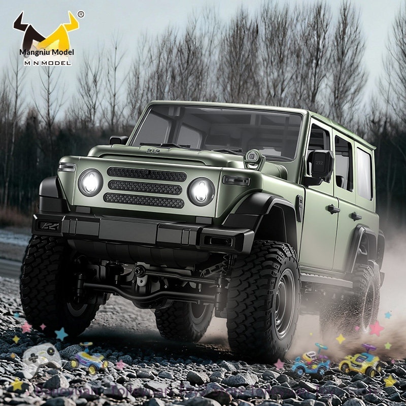 Rc Hobby Off Road - รถจี๊ปบีจีไน รุ่นใหม่ Mn212 รถบังคับวิทยุ จำลองการขับขี่แบบเต็มสัดส่วน ขับเคลื่อนสี่ล้อ