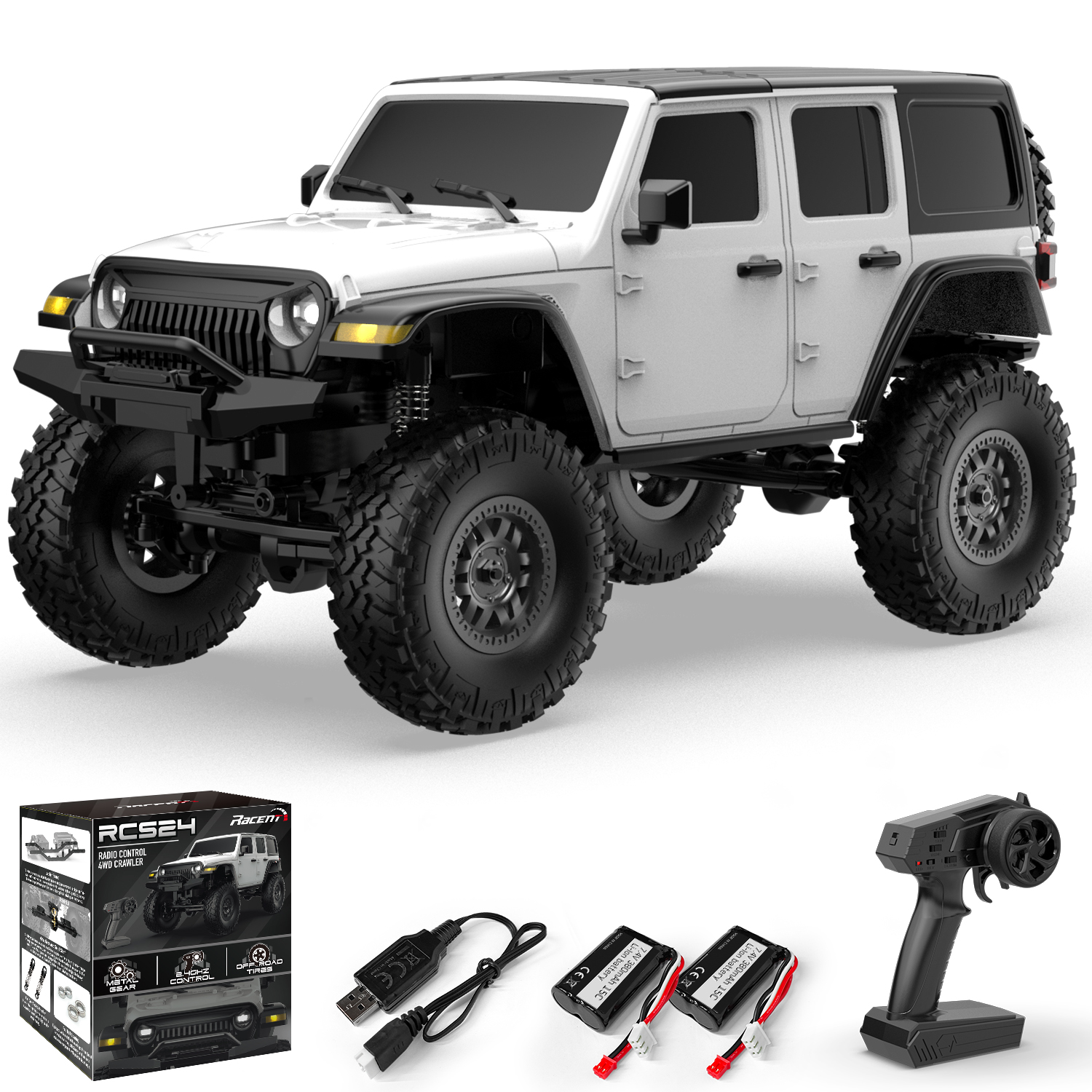 Rc Hobby Off Road - รถของเล่น RACENT 1/24 รุ่น Hobby-Grade RC