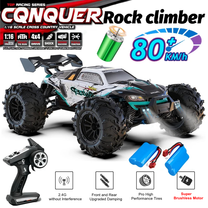 Rc Drift Car Brushless - รถบังคับวิทยุ 4WD ออฟโรด 4x4 รถ RC