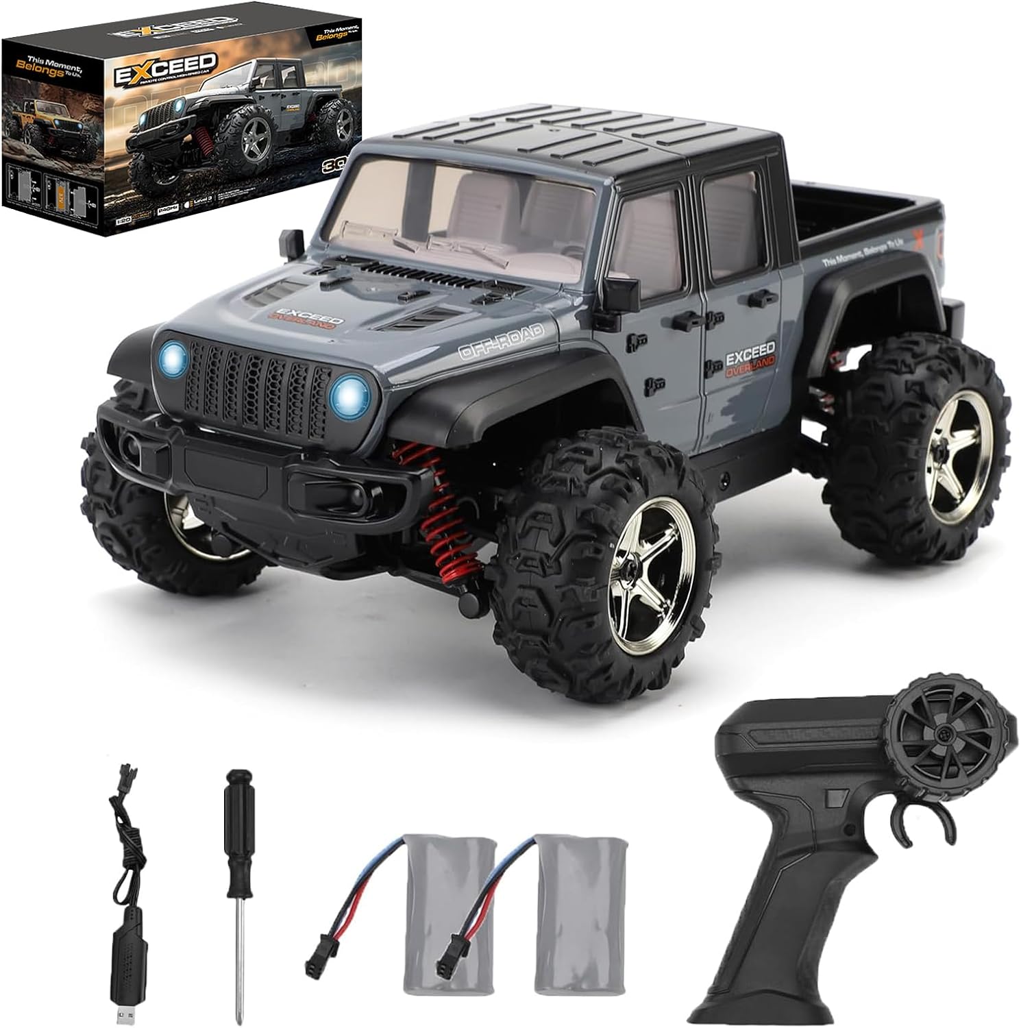 Rc Hobby Off Road - รถบรรทุก RC ความเร็วสูง 2.4GHz 35 กม./ชม.