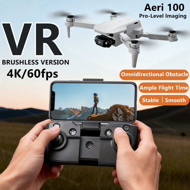 Rc Hobby Helicopter - โดรนจิ๋ว 4k ระดับมืออาชีพ Aeri 100 FPV