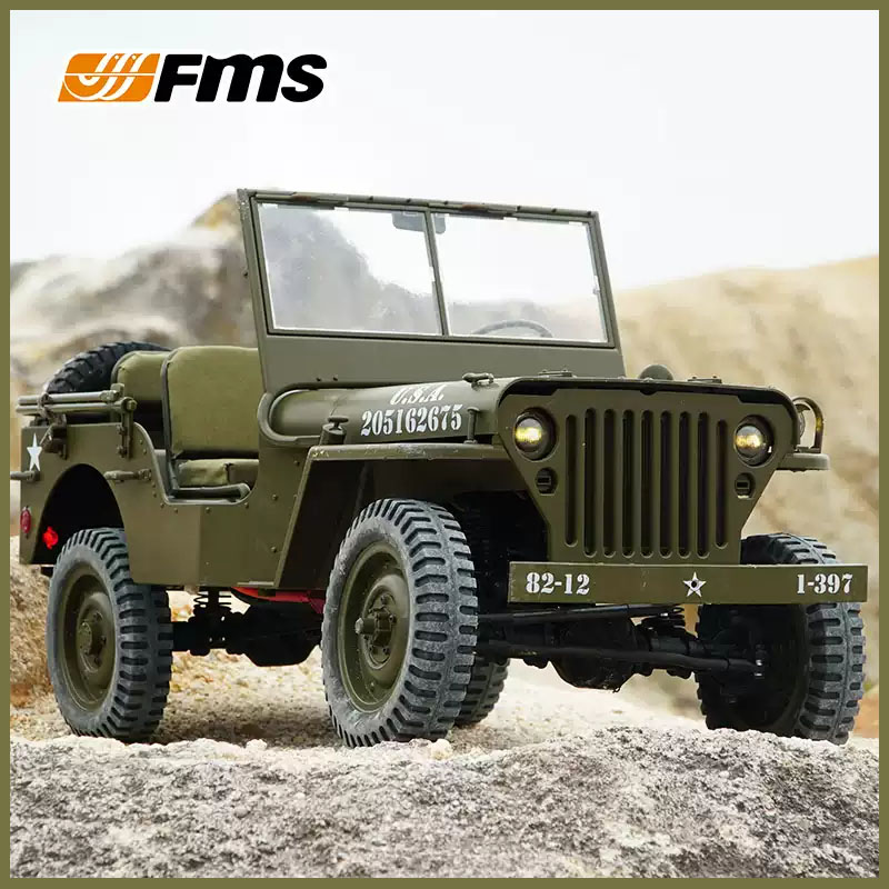 Rc Hobby Shops - FMS 1/6 Climber 1941 Willys MB