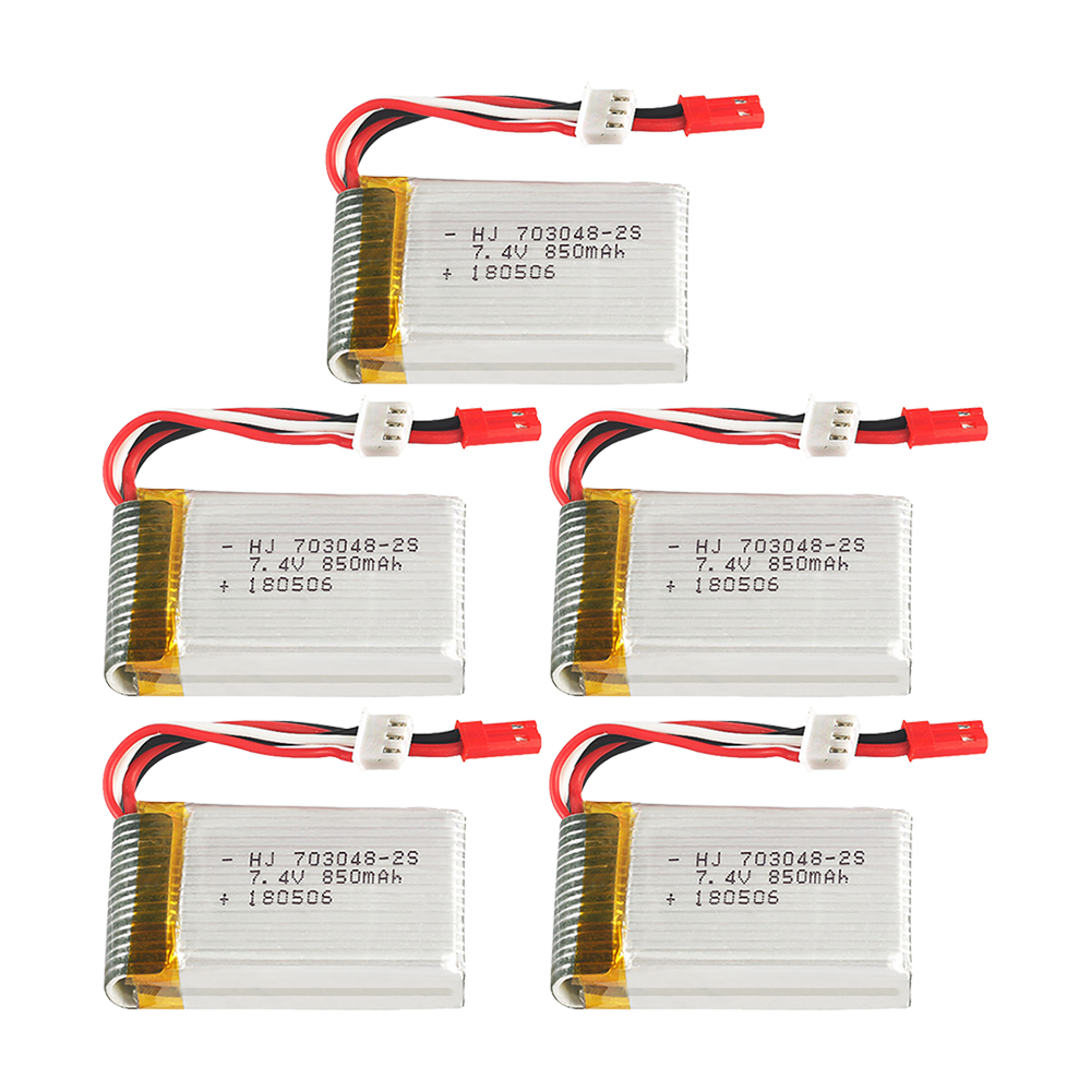 1-5Pcs 2S 7.4V 850MAh 703048แบ - Rc Hobby Helicopter บทวิจารณ์และราคา