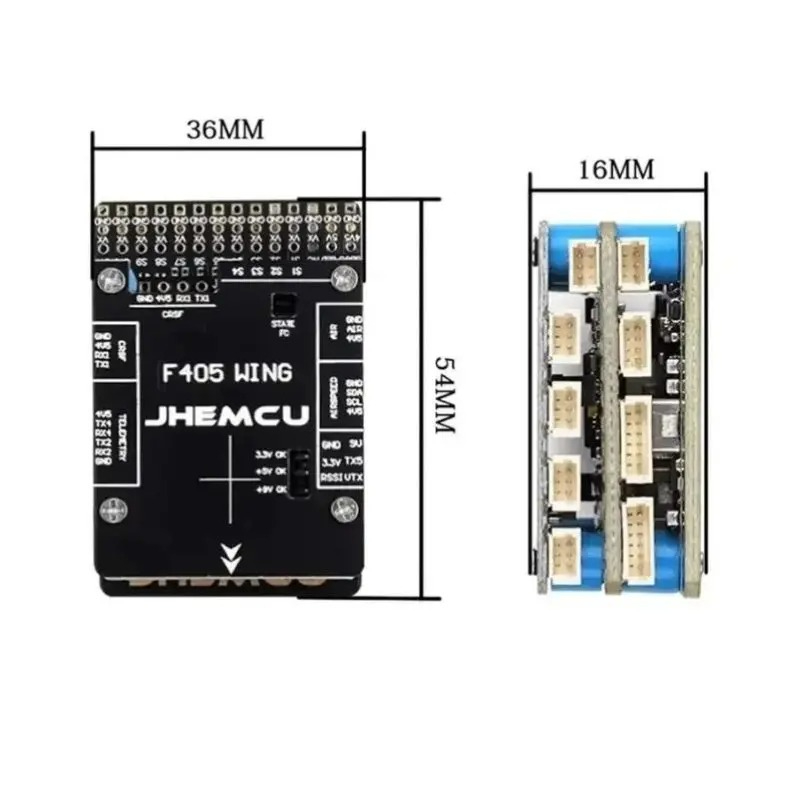 JHEMCU F405 คอนโทรลเลอร์การบิน - Gyroscope Rc Module บทวิจารณ์และราคา