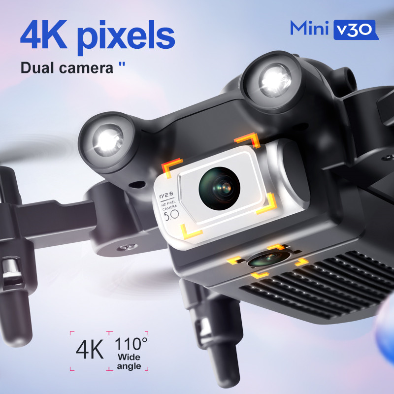 Mini V30 WiFi FPV Drone 4K HD  - Rc Hobby Helicopter บทวิจารณ์และราคา