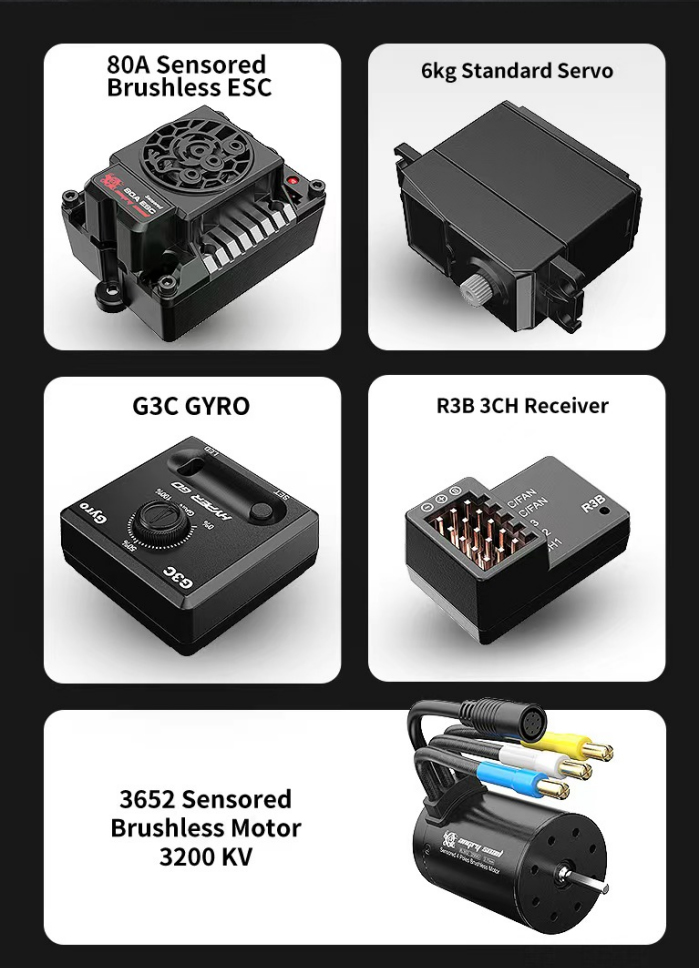 รถบังคับวิทยุ HYPER GO MJX 103 - Rc Drift Car Brushless บทวิจารณ์และราคา