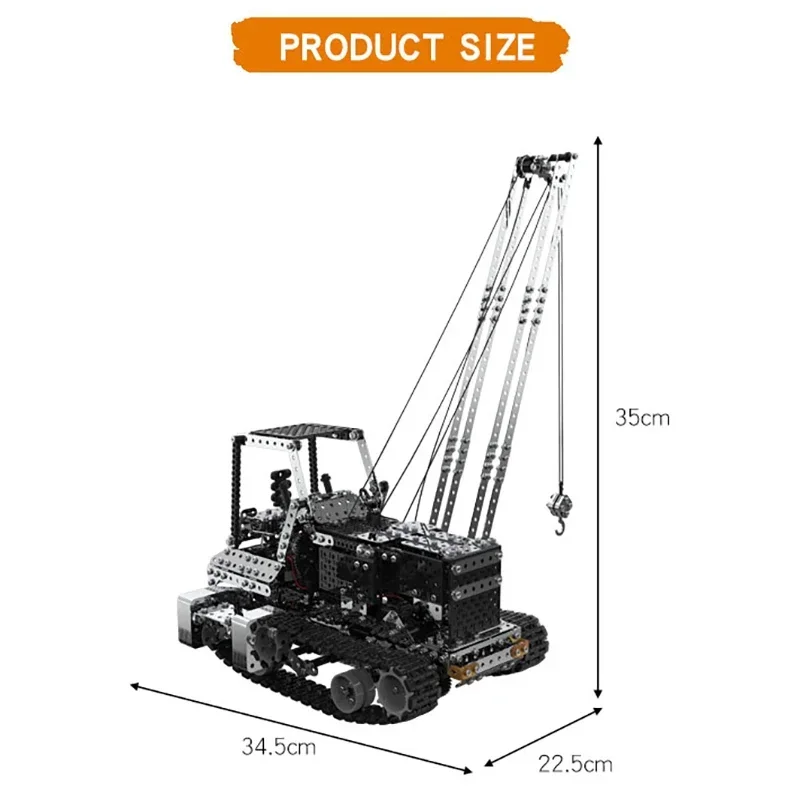 รถเครนโลหะประกอบเอง บังคับวิทย - Rc Hobbies บทวิจารณ์และราคา