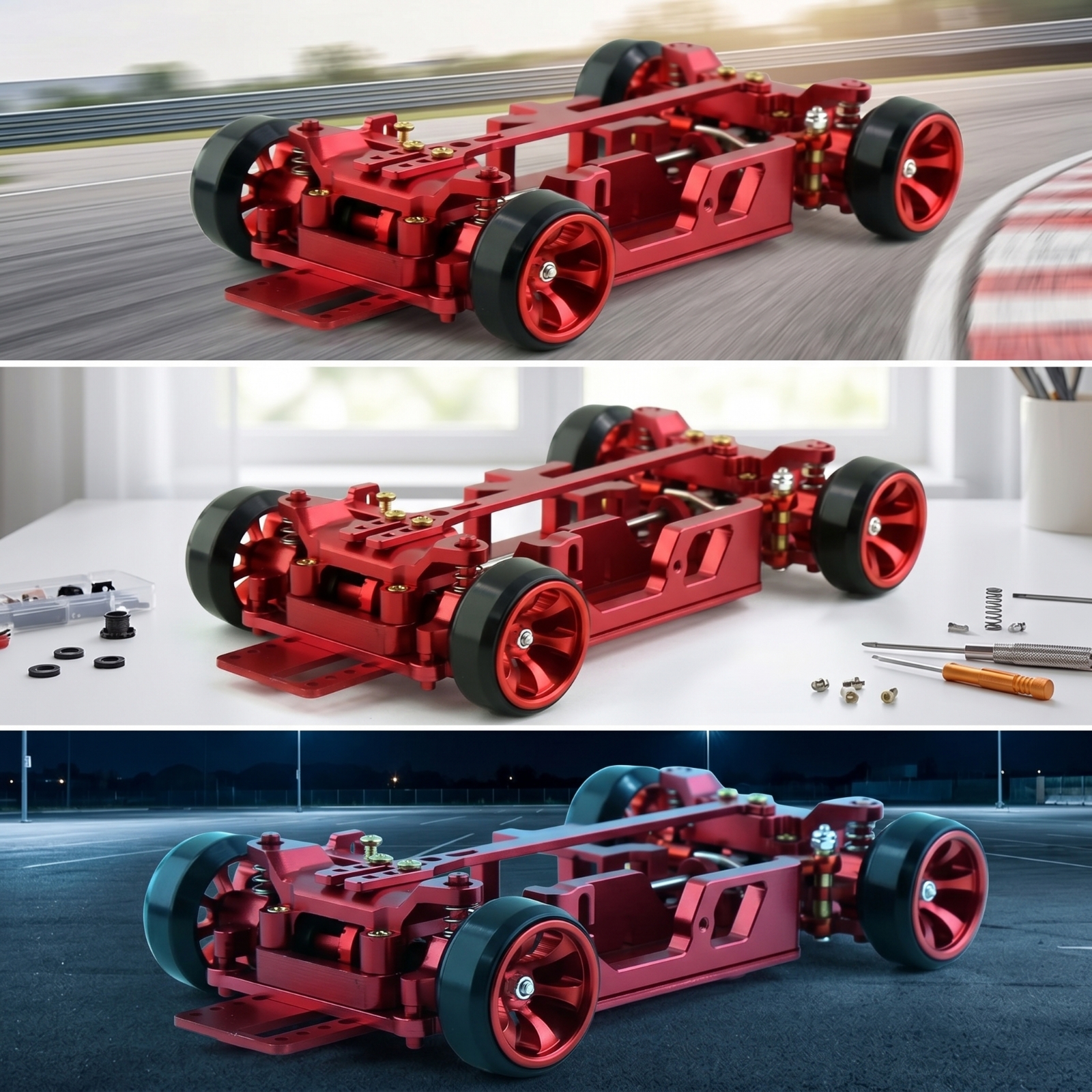 ชุดโครงรถ RC ขนาด 1/28 ผลิตด้ว - Rc Hobbies บทวิจารณ์และราคา