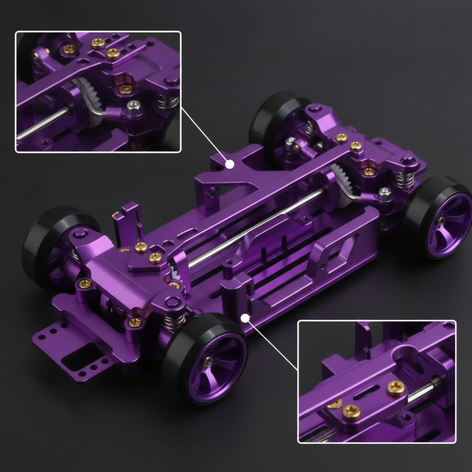 ชุดโครงรถ RC ขนาด 1/28 ผลิตด้ว - Rc Hobbies บทวิจารณ์และราคา