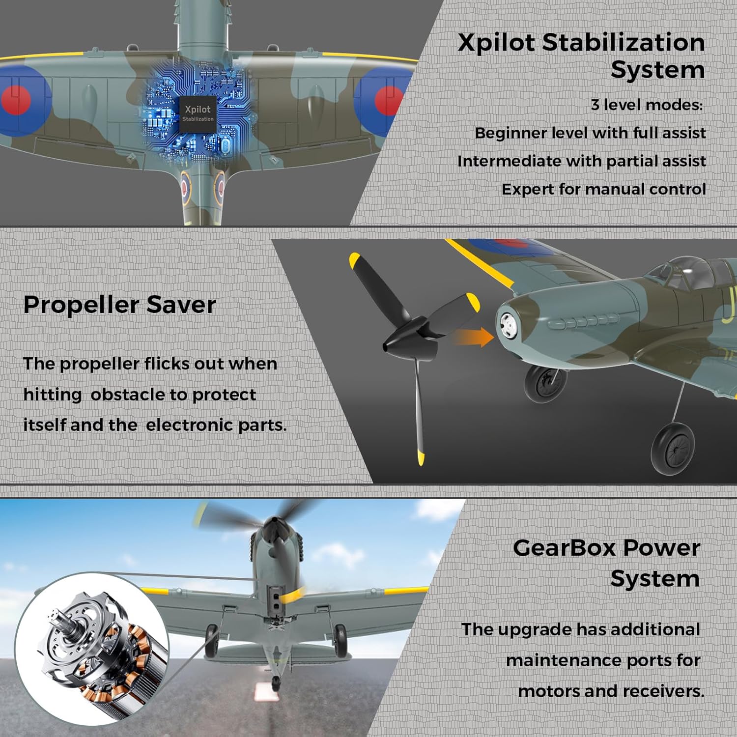 เครื่องบินบังคับวิทยุ VOLANTEX - Rc Planes Horizon Hobby บทวิจารณ์และราคา