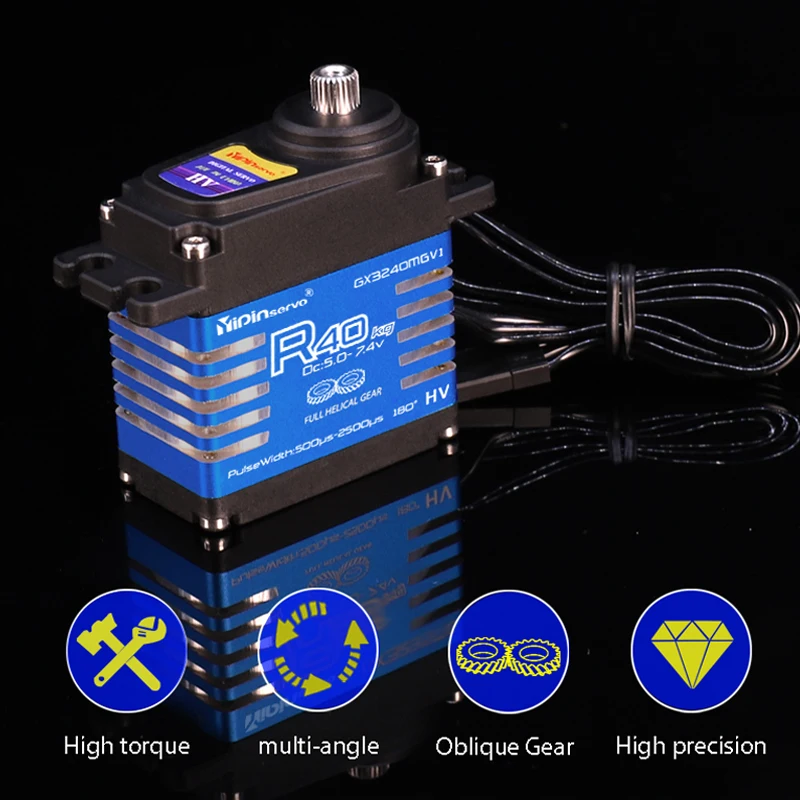 กันน้ํา IP68 RC Servo 40 กก.เห - Rc Hobby Shops บทวิจารณ์และราคา