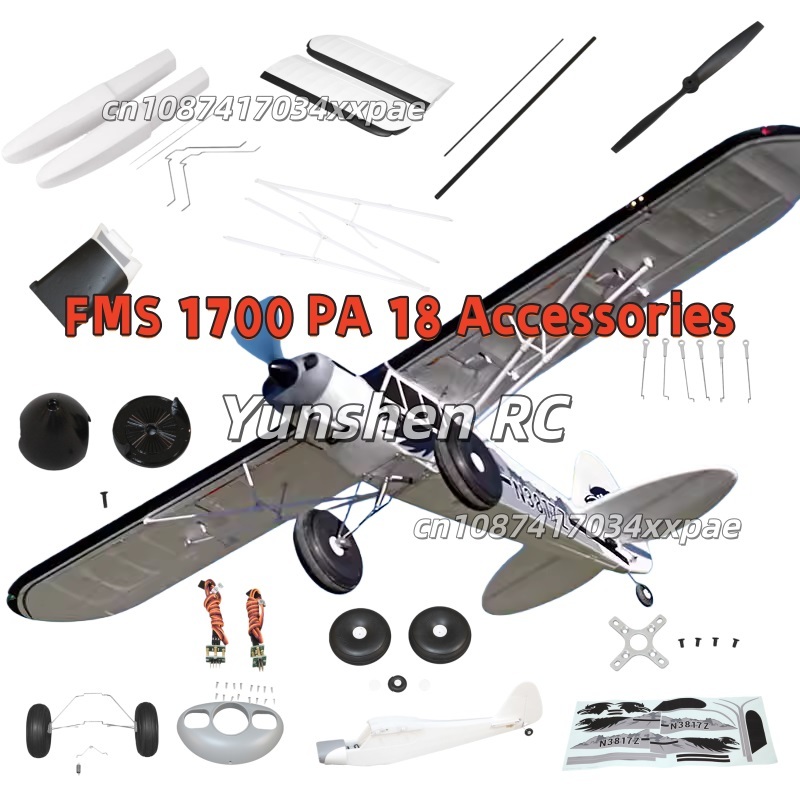 FMS RC เครื่องบินสติ๊กเกอร์สำห - Rc Hobbies บทวิจารณ์และราคา