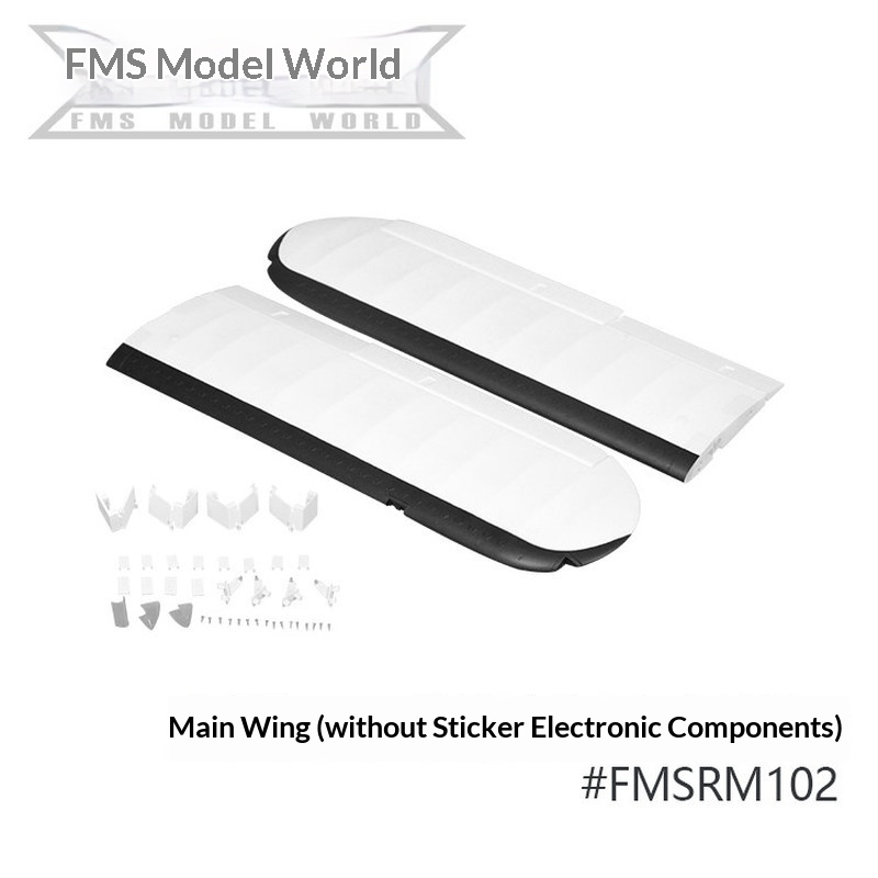FMS RC เครื่องบินสติ๊กเกอร์สำห - Rc Hobbies บทวิจารณ์และราคา