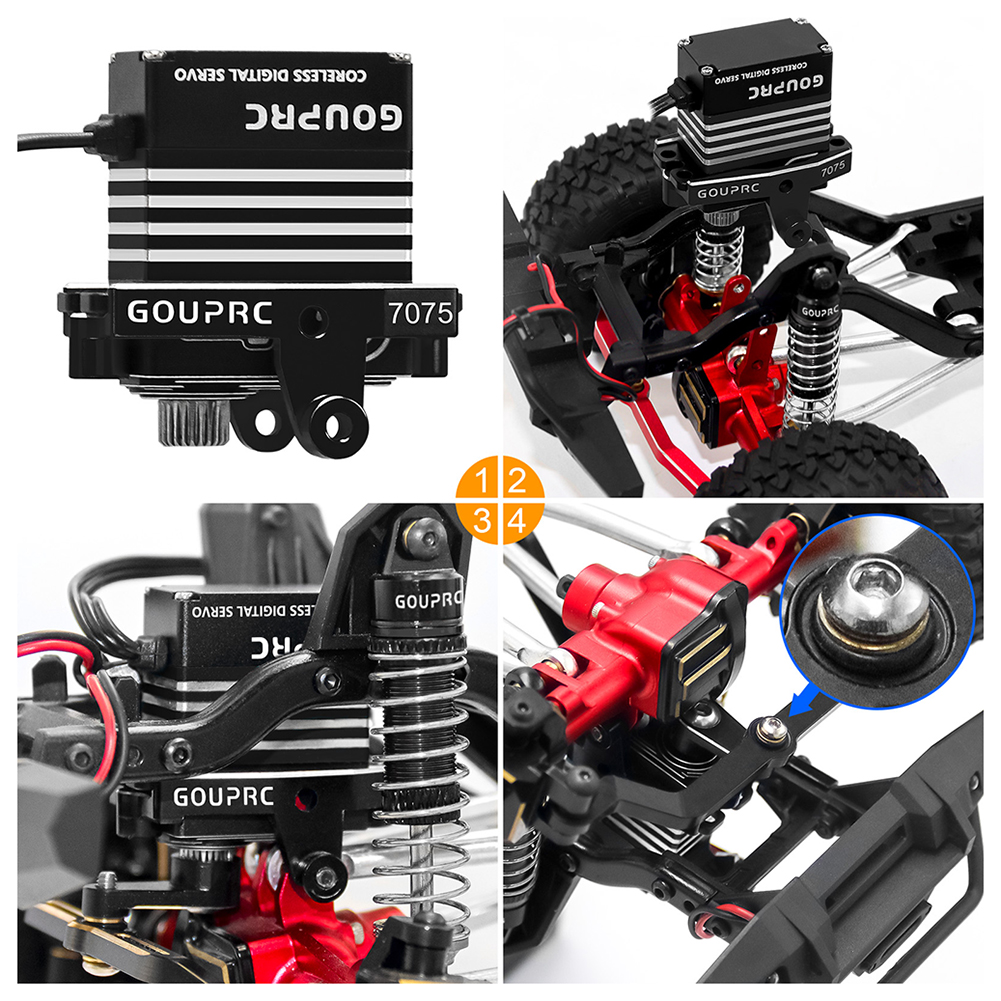 9KG RC ดิจิตอลไมโครเซอร์โวพร้อ - Rc Hobby Products บทวิจารณ์และราคา