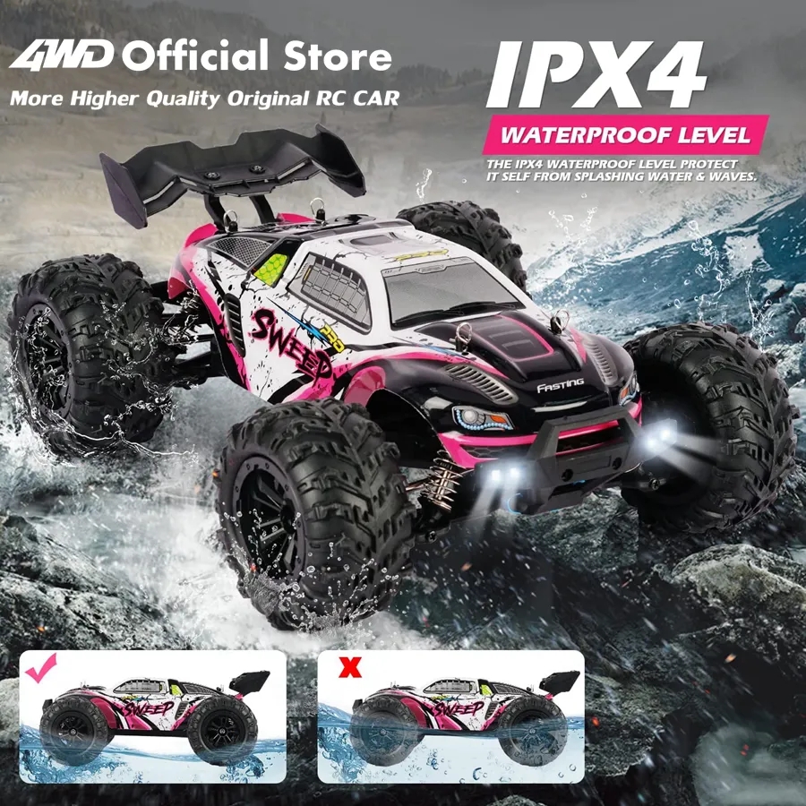 รถบังคับวิทยุ 4WD ออฟโรด 4x4 ร - Rc Drift Car Brushless บทวิจารณ์และราคา
