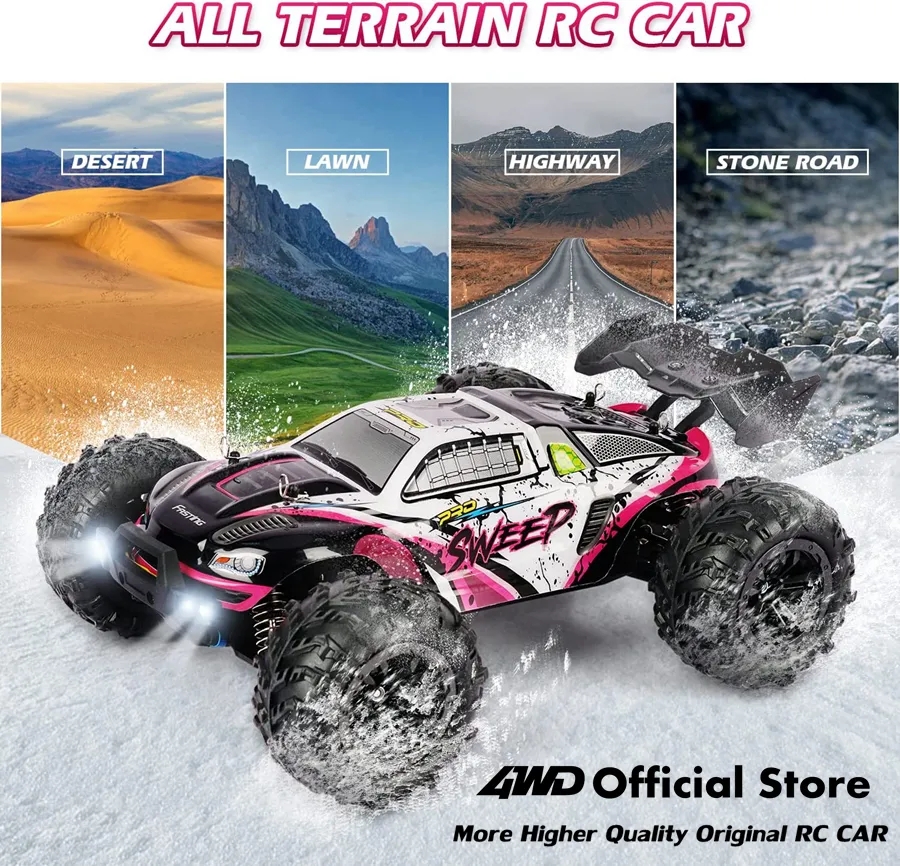 รถบังคับวิทยุ 4WD ออฟโรด 4x4 ร - Rc Drift Car Brushless บทวิจารณ์และราคา