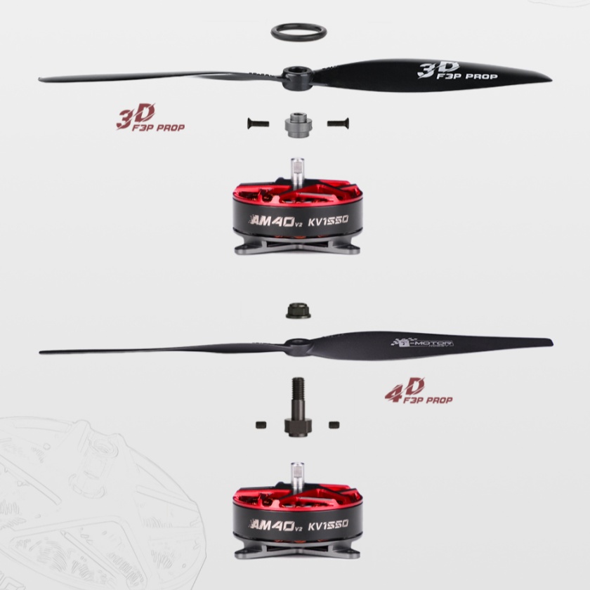 มอเตอร์ไร้แปรง T-Hobby AM40 V2 - Rc Hobbies บทวิจารณ์และราคา