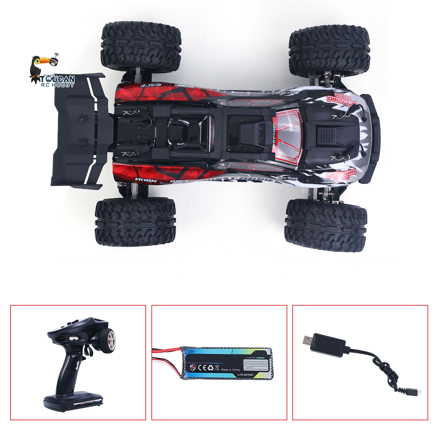 รถของเล่นบังคับวิทยุขนาด 1/10  - Rc Hobby Off Road บทวิจารณ์และราคา