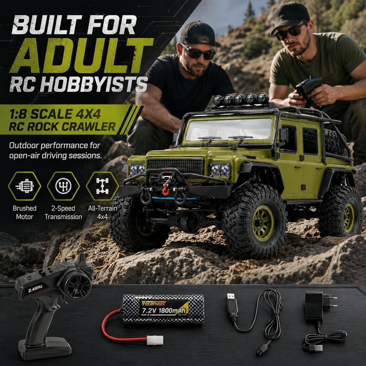 รถบรรทุกบังคับวิทยุสำหรับผู้ให - Rc Hobby Off Road บทวิจารณ์และราคา