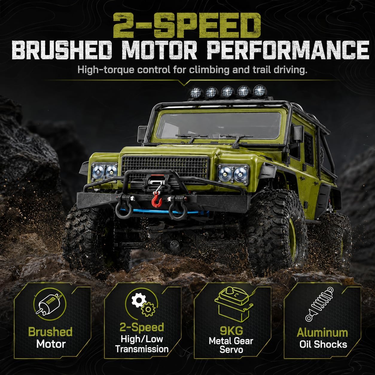 รถบรรทุกบังคับวิทยุสำหรับผู้ให - Rc Hobby Off Road บทวิจารณ์และราคา