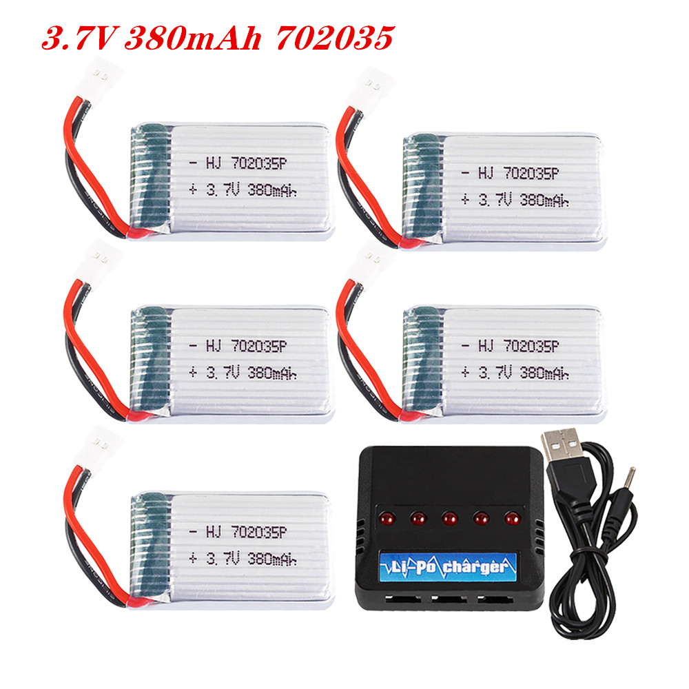 3.7V 380Mah 702035 Lipo แบตเตอ - Rc Hobby Helicopter บทวิจารณ์และราคา