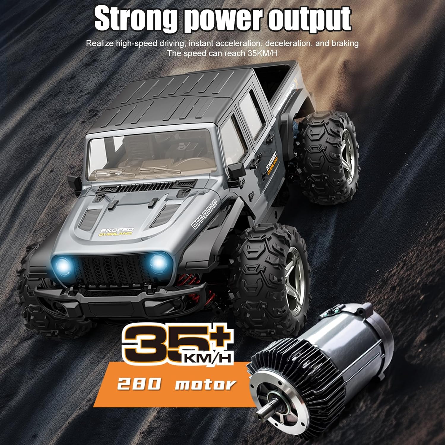 รถบรรทุก RC ความเร็วสูง 2.4GHz - Rc Hobby Off Road บทวิจารณ์และราคา