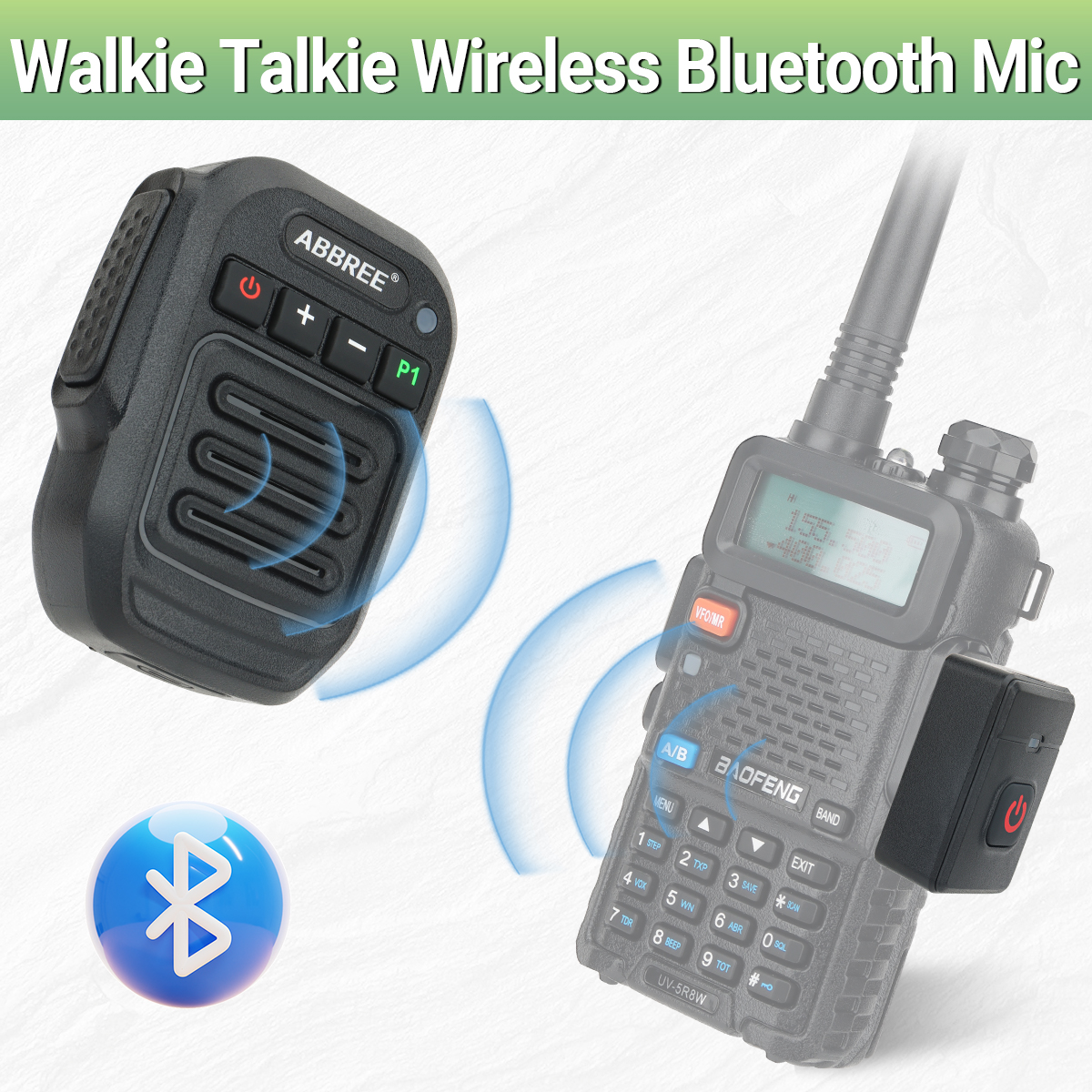 Abbree walkie talkie ไมโครโฟนบ - Rc Drift Car Brushless บทวิจารณ์และราคา