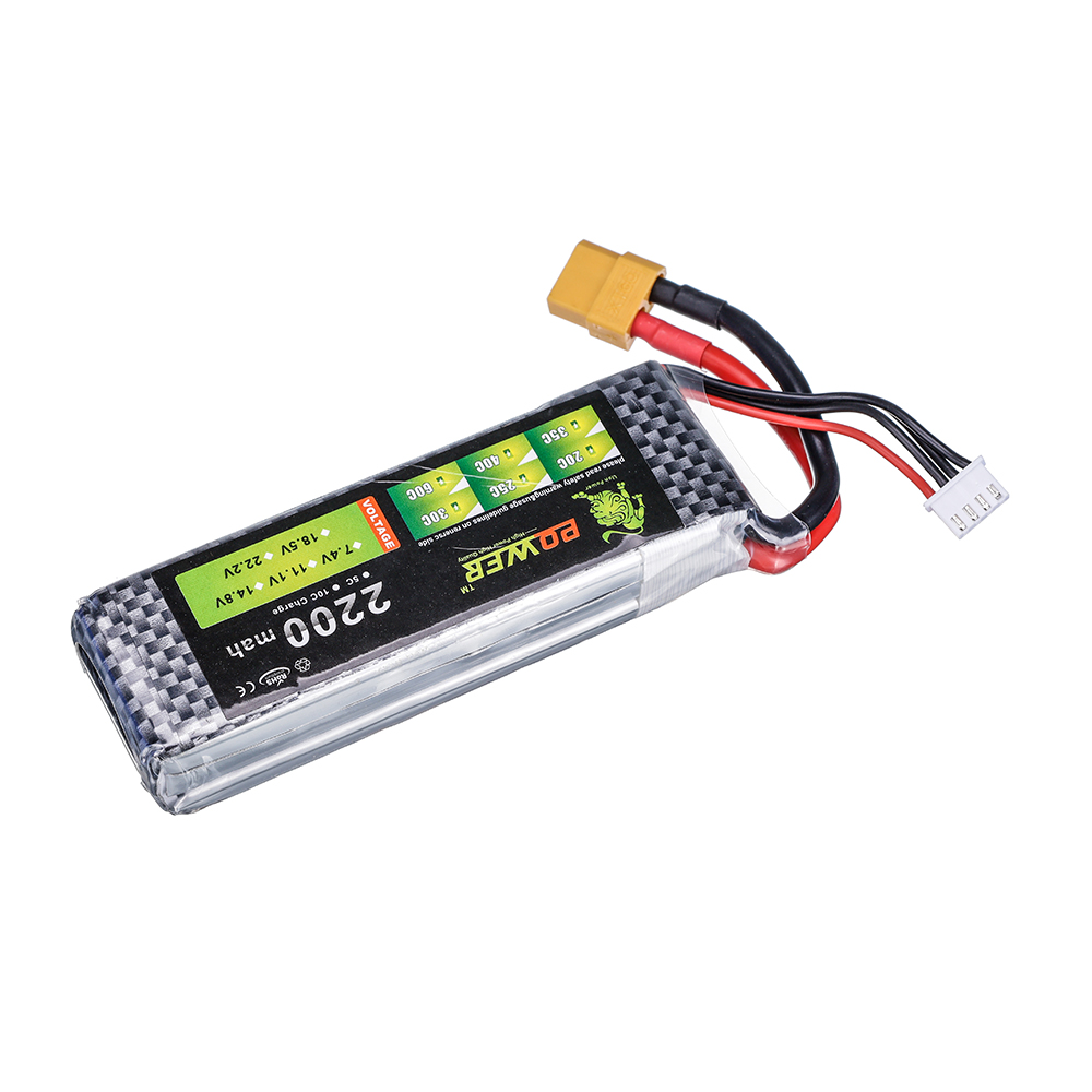 3S 11.1V 2200mAh 35C แบตเตอรี่ - Rc Hobby Helicopter บทวิจารณ์และราคา