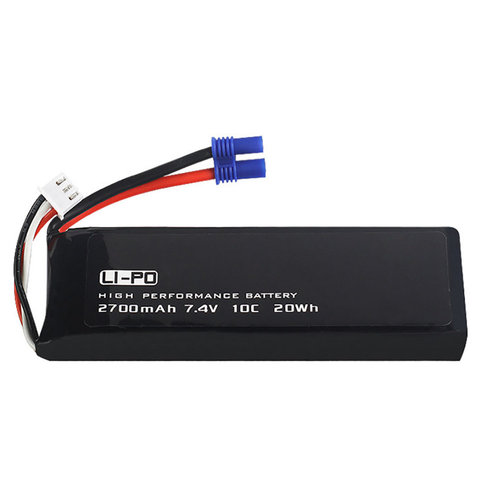 7.4V 2700mAh 10C แบตเตอรี่เดิม - Rc Hobby Helicopter บทวิจารณ์และราคา