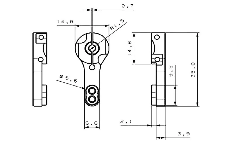 NEEBRC 25T RC Servo Horn อลูมิ - Rc Hobby Shops บทวิจารณ์และราคา
